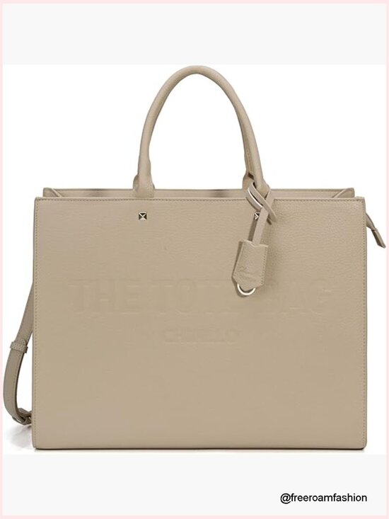 Amazon.com: Simple Modern Vegan Leather Tote Bag for Women  Medium Faux Leather Tote Bag with Adjustable Strap and Multiple Pockets